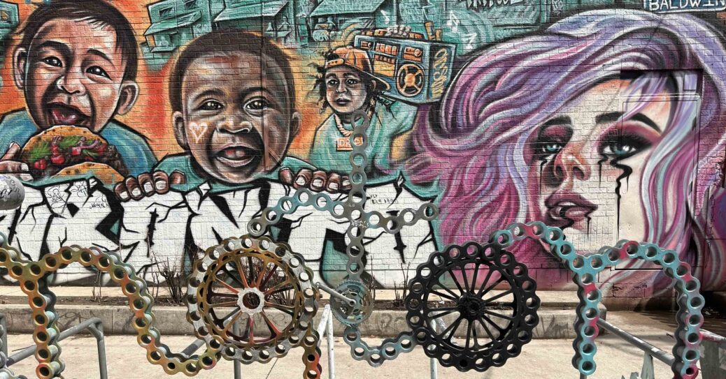 A paint wall in toronto.